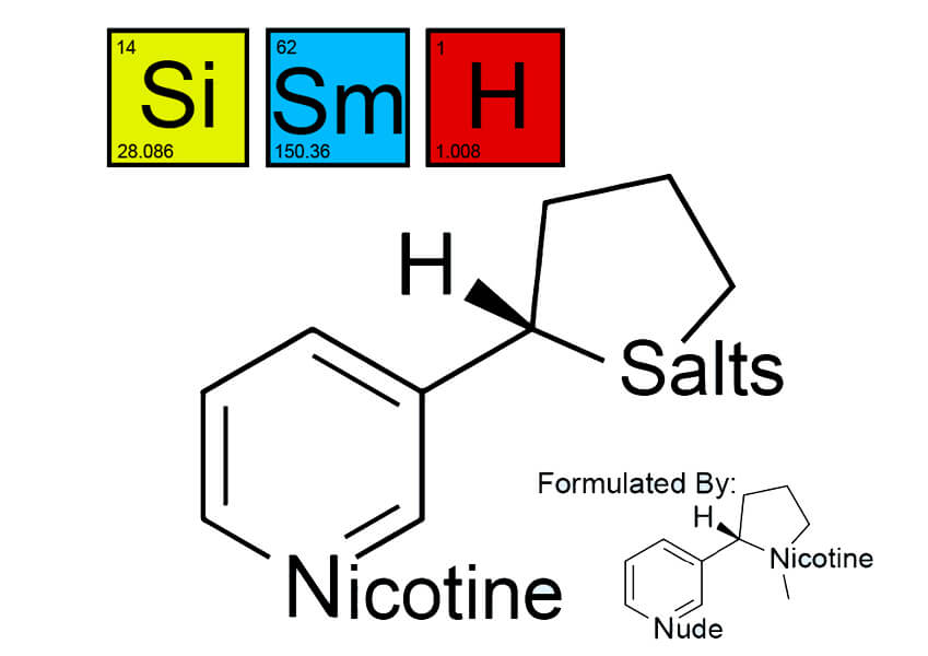 Nicotine salt e-liquid